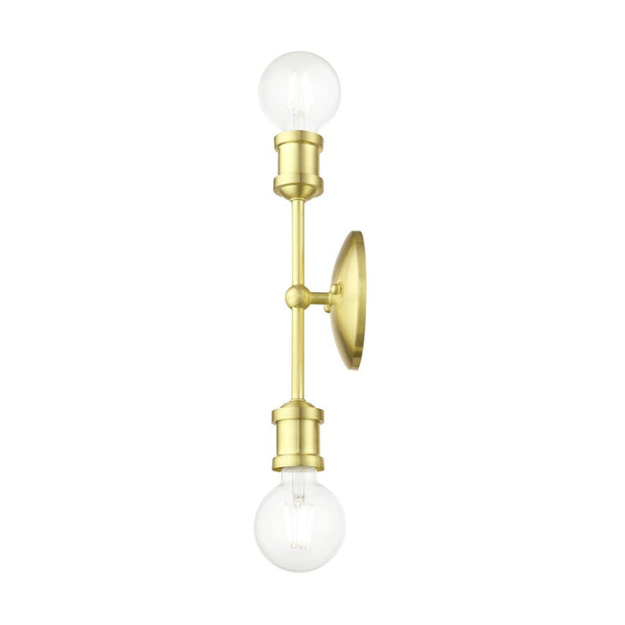 Livex Lansdale 2 Light ADA Vanity Sconce