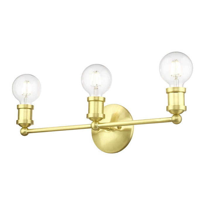 Livex Lansdale 3 Light ADA Vanity Sconce