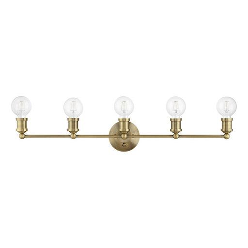 Livex Lansdale 5 Light ADA Large Vanity Sconce