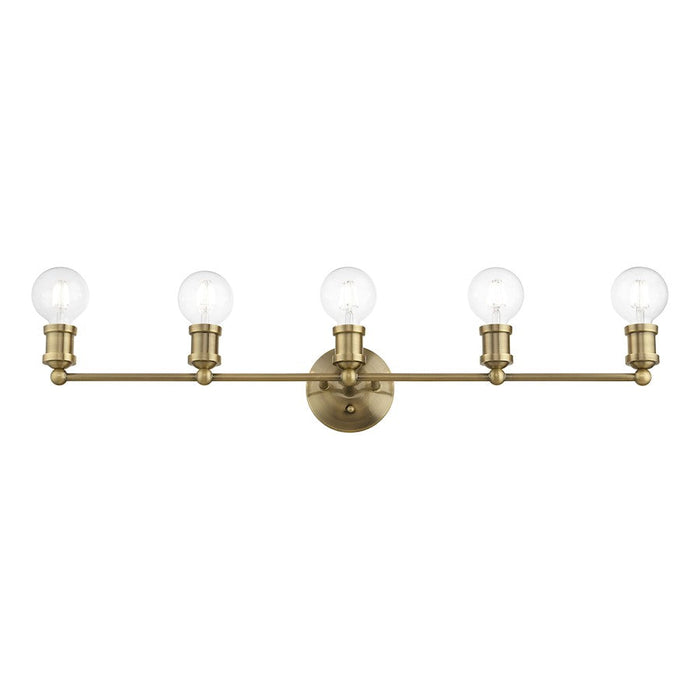 Livex Lansdale 5 Light ADA Large Vanity Sconce