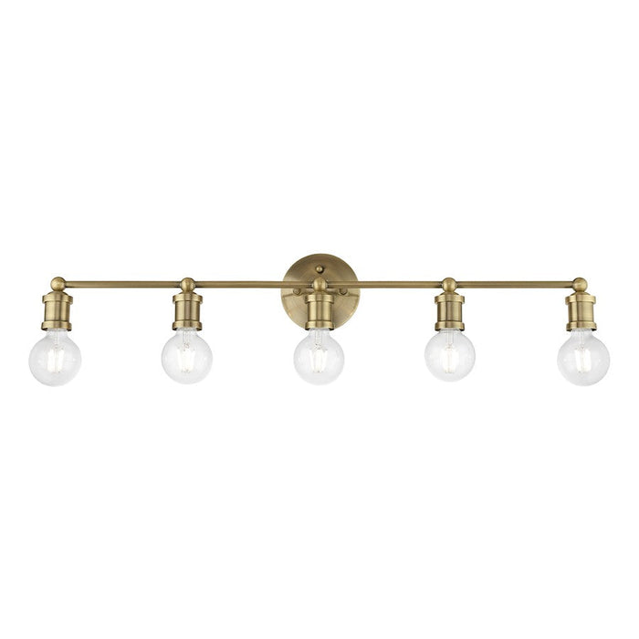 Livex Lansdale 5 Light ADA Large Vanity Sconce