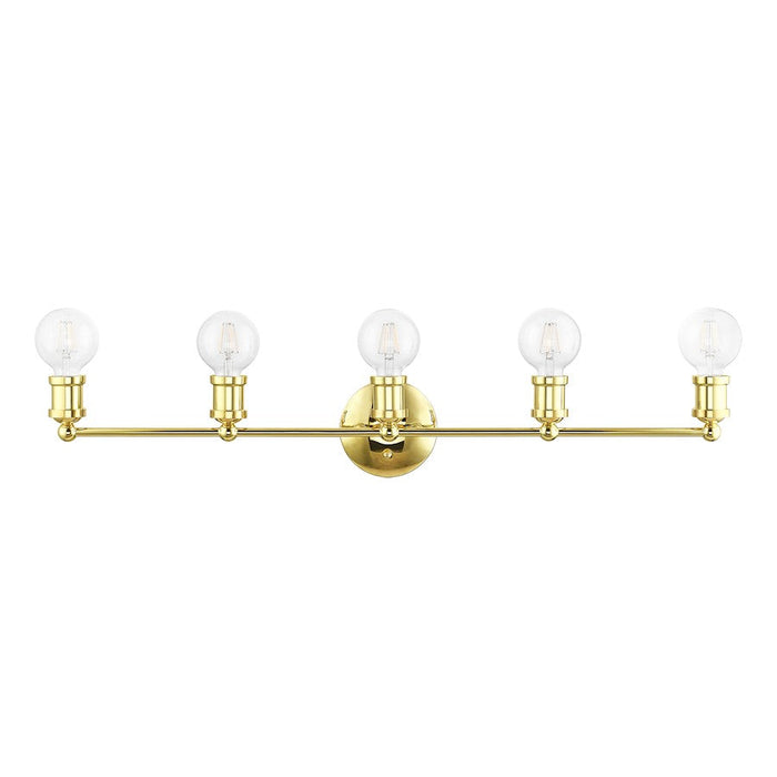 Livex Lansdale 5 Light ADA Large Vanity Sconce