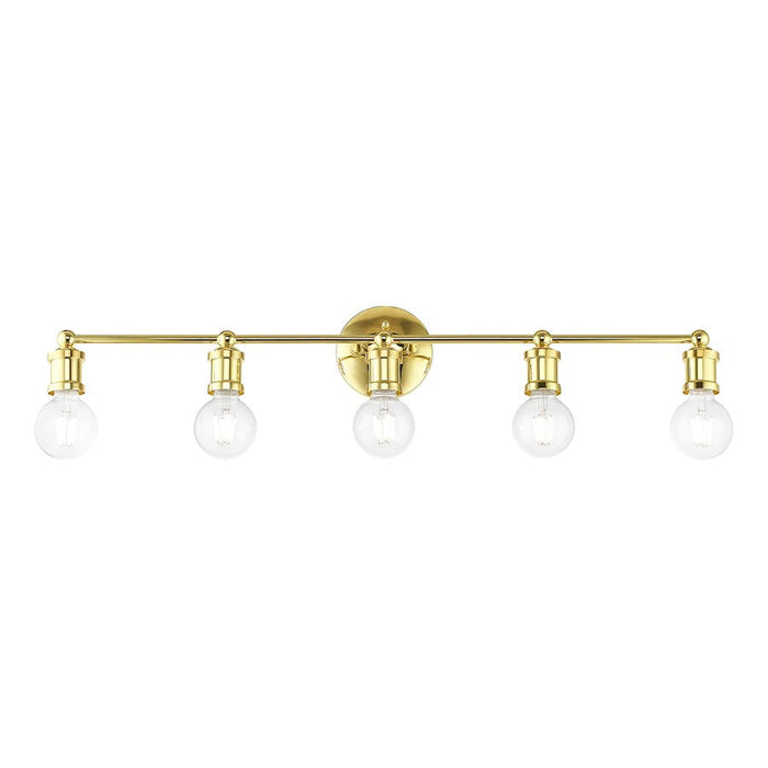 Livex Lansdale 5 Light ADA Large Vanity Sconce