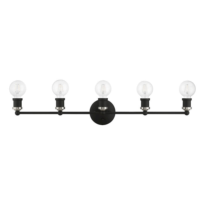 Livex Lansdale 5 Light ADA Large Vanity Sconce