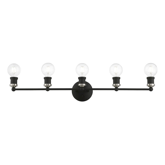 Livex Lansdale 5 Light ADA Large Vanity Sconce