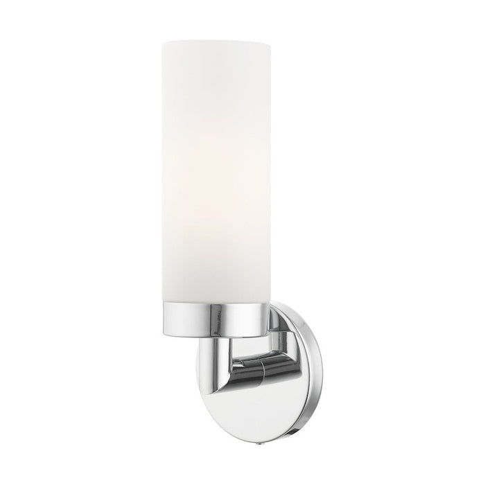 Livex Aero 1 Light ADA Wall Sconce, Polished Chrome - 15071-05