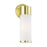 Livex Lindale 1 Light ADA Wall Sconce, Brass/Opal White Twist Lock