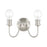 Livex Lansdale 2 Light Vanity Sconce, Brushed Nickel - 16572-91