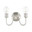 Livex Lansdale 2 Light Vanity Sconce, Brushed Nickel