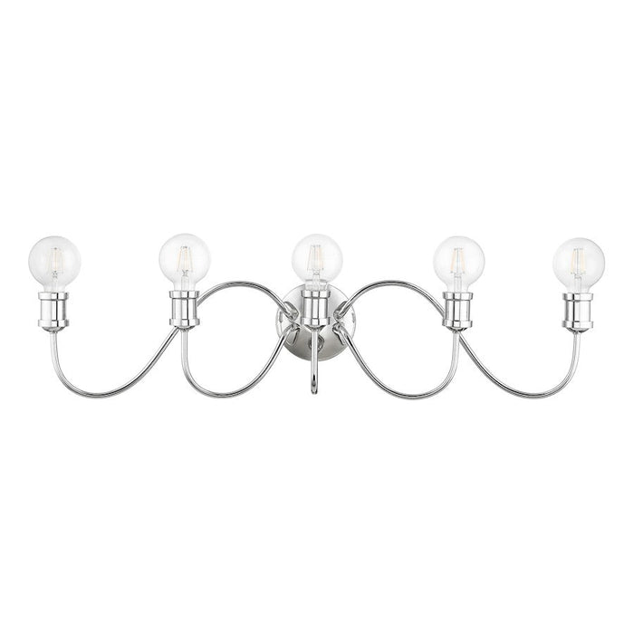 Livex Lansdale 5 Light ADA Large Vanity Sconce