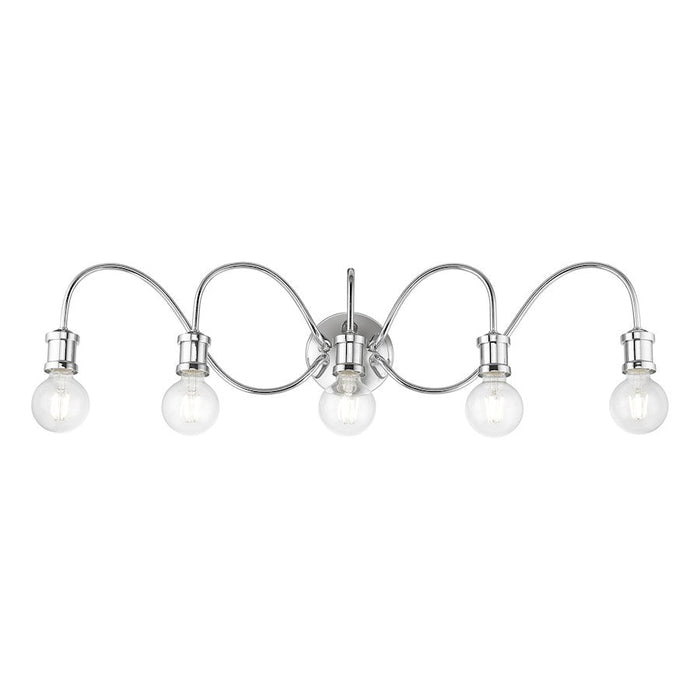 Livex Lansdale 5 Light ADA Large Vanity Sconce