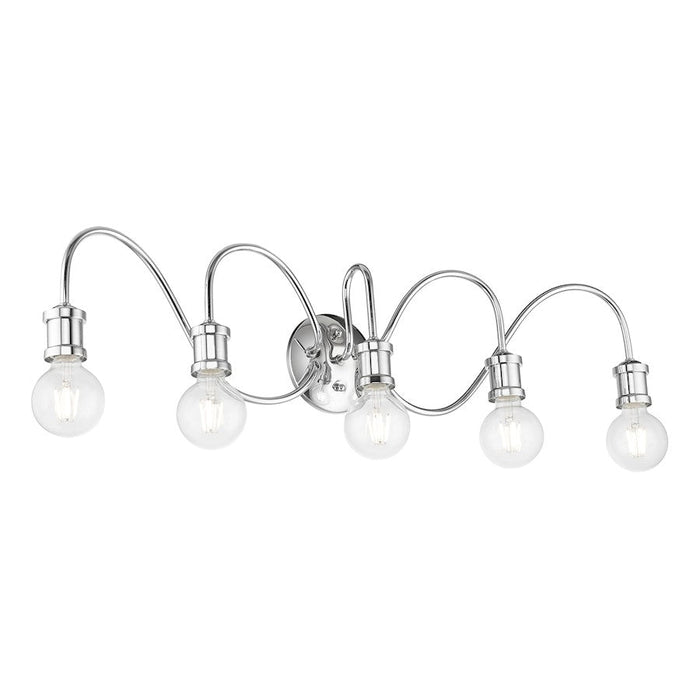 Livex Lansdale 5 Light ADA Large Vanity Sconce