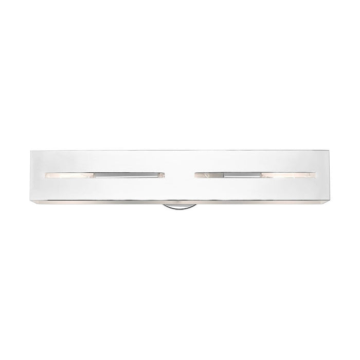 Livex Soma 3 Light ADA Vanity Sconce, Polished Chrome - 16683-05