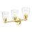 Livex Catania 3 Light Vanity Sconce