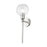 Livex Downtown 1 Light Sphere Single Sconce