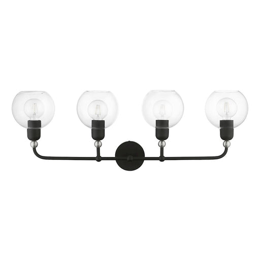 Livex Downtown 4 Light Large Sphere Vanity Sconce
