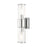 Livex Quincy 2 Light Vanity Sconce, Polished Chrome/Clear Glass - 17142-05