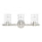 Livex Munich 3 Light Vanity Sconce, Brushed Nickel/Clear - 17233-91