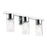 Livex Carson 3 Light Vanity Sconce