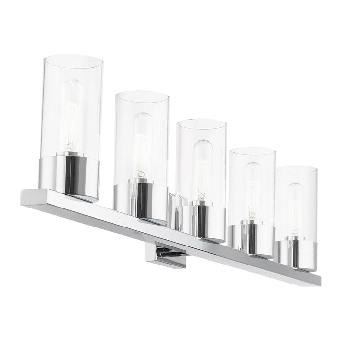 Livex Carson 5 Light Vanity Sconce