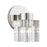 Livex Rotterdam 1 Light Crystal Single Sconce, Nickel/Crystal - 17371-35