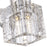 Livex Rotterdam 1 Light Crystal Single Sconce