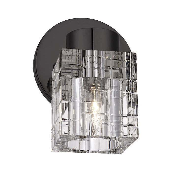 Livex Rotterdam 1 Light Crystal Single Sconce