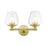 Livex Willow 2 Light Vanity Sconce