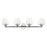 Livex Willow 4 Light Vanity Sconce, Polished Chrome/Clear - 17474-05