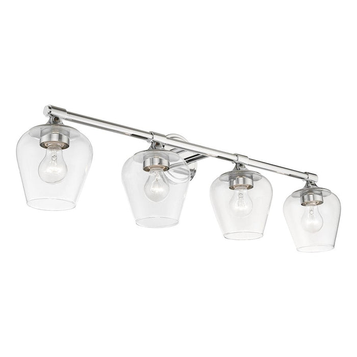 Livex Willow 4 Light Vanity Sconce