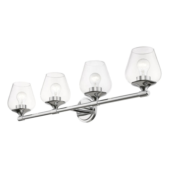 Livex Willow 4 Light Vanity Sconce