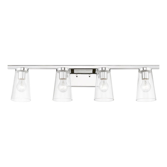 Livex Cityview 4 Light Large Vanity Sconce