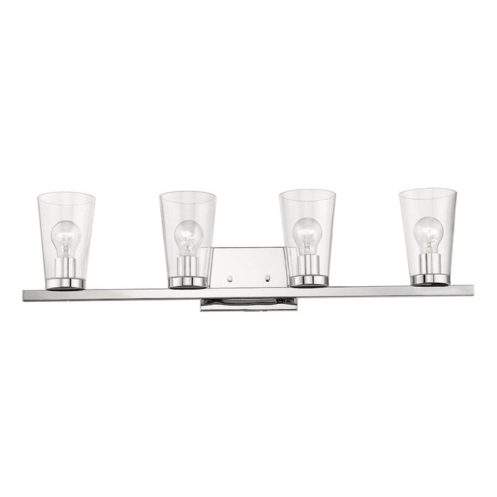 Livex Cityview 4 Light Large Vanity Sconce