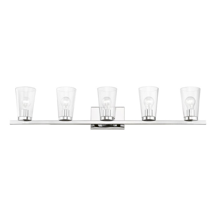 Livex Cityview 5 Light Extra Large Vanity Sconce