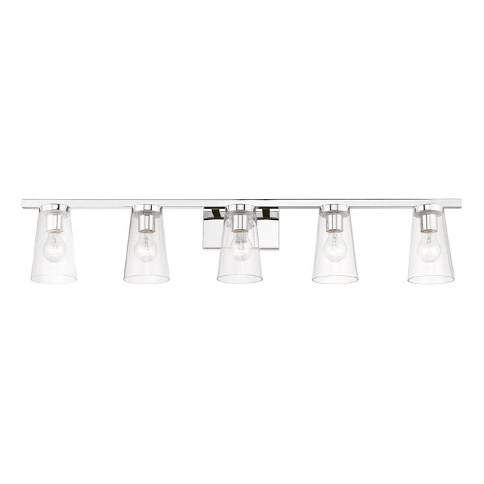 Livex Cityview 5 Light Extra Large Vanity Sconce