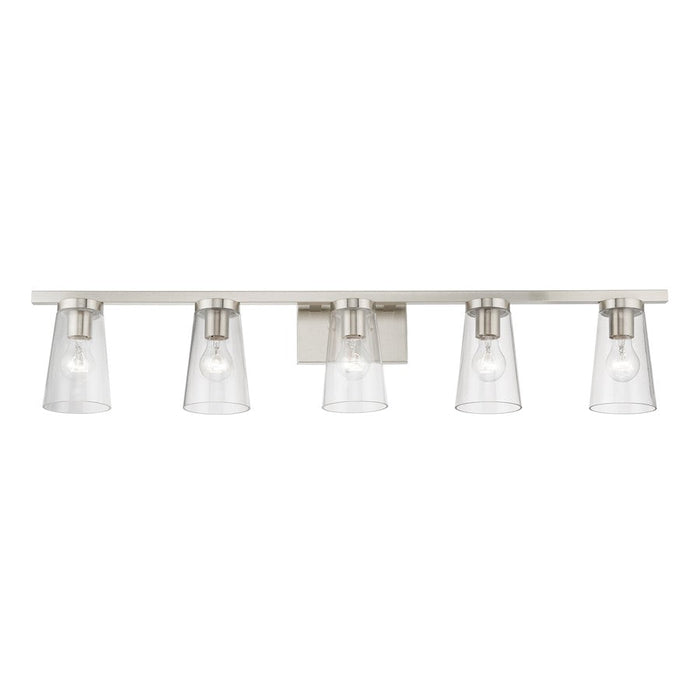 Livex Cityview 5 Light Extra Large Vanity Sconce