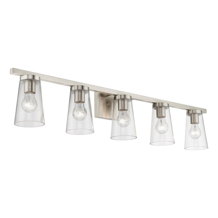 Livex Cityview 5 Light Extra Large Vanity Sconce