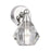 Livex Brussels 1 Light Crystal Single Sconce