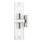 Livex Clarion 2 Light Vanity Sconce, Polished Chrome/Clear - 18032-05