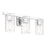 Livex Clarion 3 Light Vanity Sconce