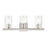 Livex Clarion 3 Light Vanity Sconce, Brushed Nickel/Clear - 18033-91