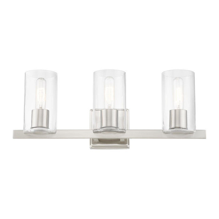 Livex Clarion 3 Light Vanity Sconce