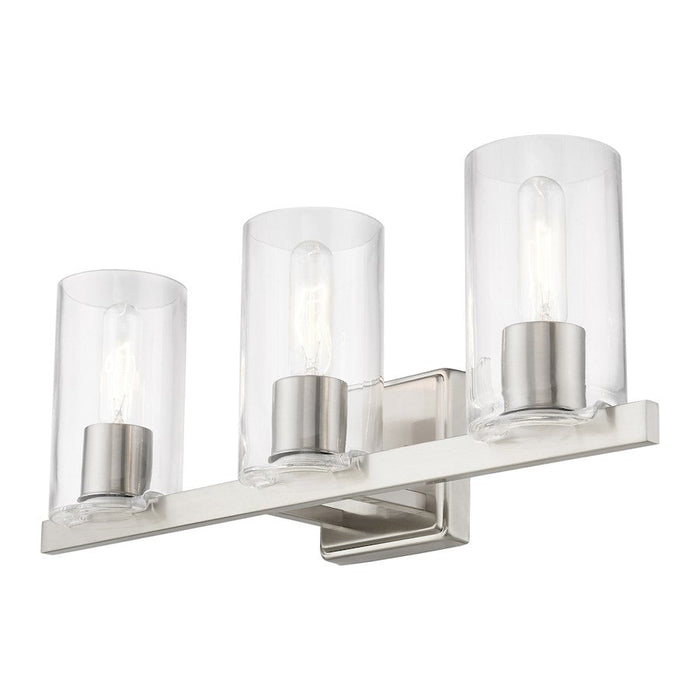 Livex Clarion 3 Light Vanity Sconce