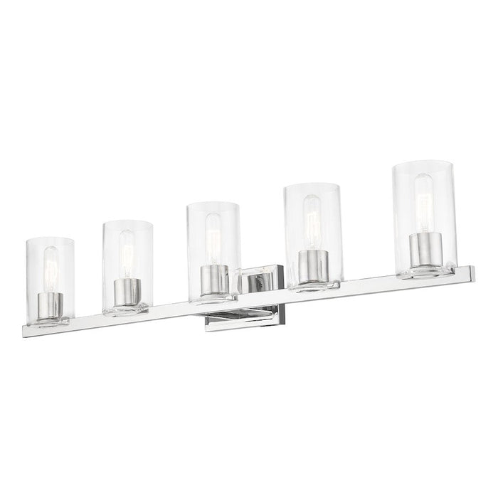 Livex Clarion 5 Light Vanity Sconce