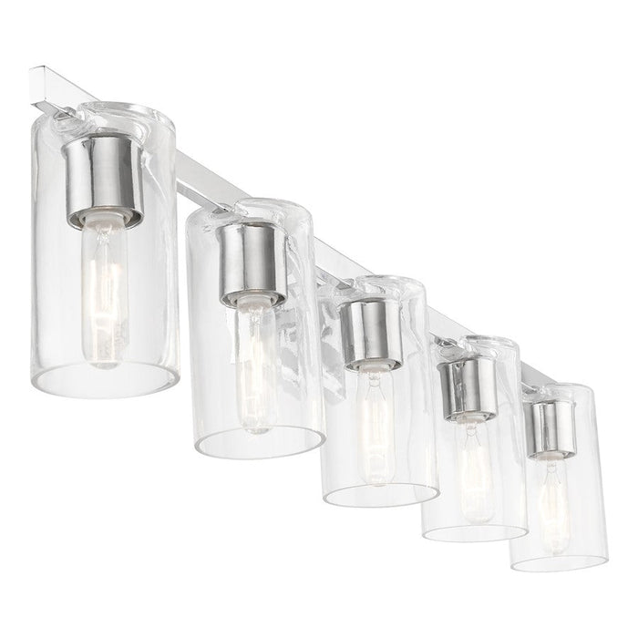 Livex Clarion 5 Light Vanity Sconce