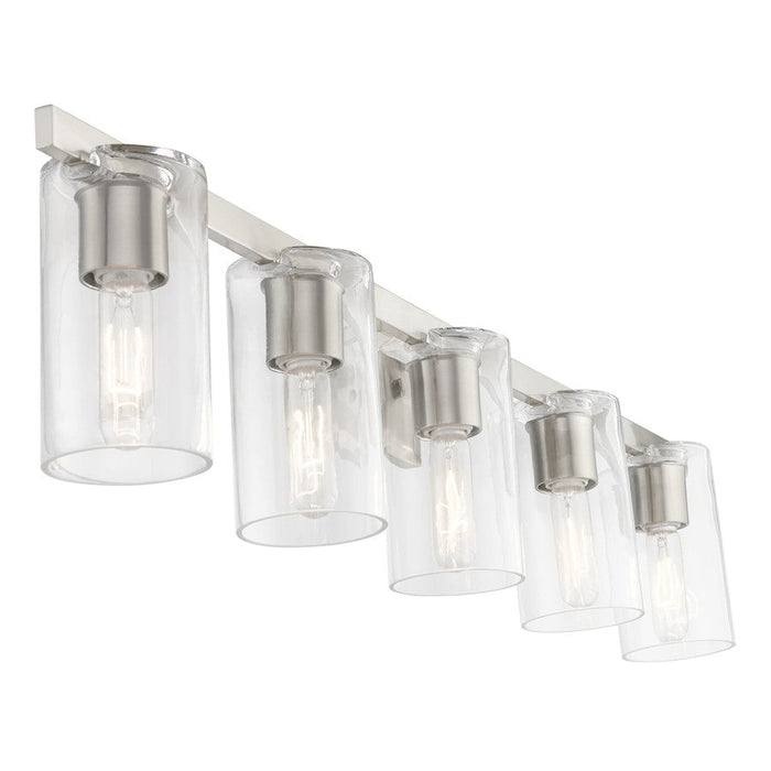 Livex Clarion 5 Light Vanity Sconce