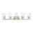 Livex Bennington 5 Light Large Vanity, Nickel/Clear - 18175-91