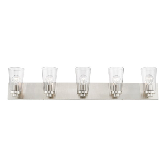 Livex Cityview 5 Light Extra Large Vanity Sconce