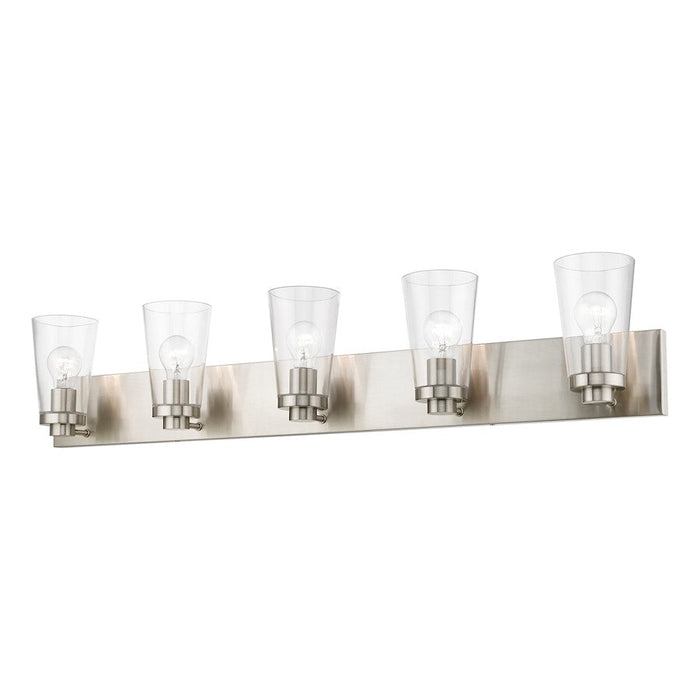 Livex Cityview 5 Light Extra Large Vanity Sconce