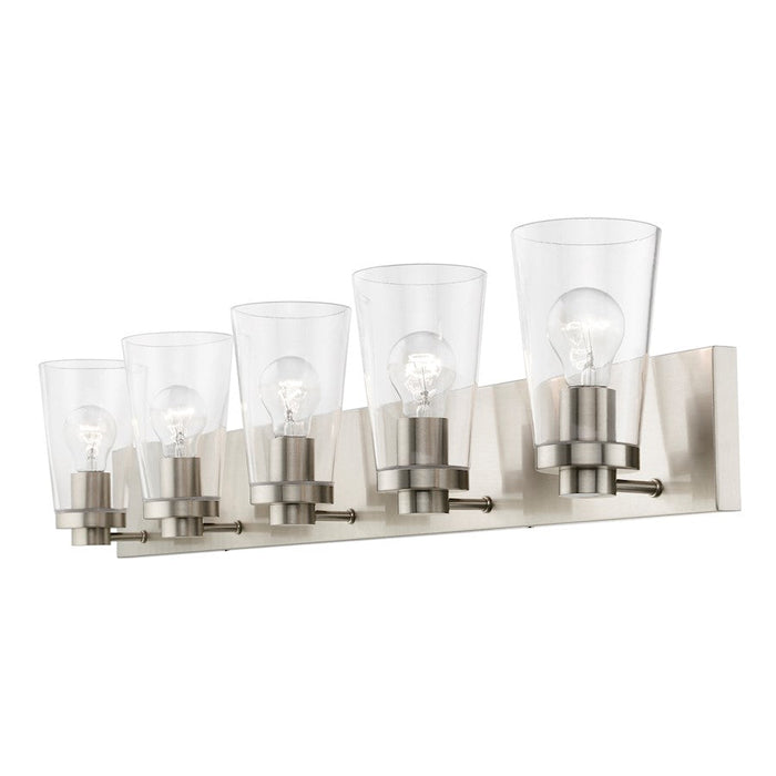 Livex Cityview 5 Light Extra Large Vanity Sconce